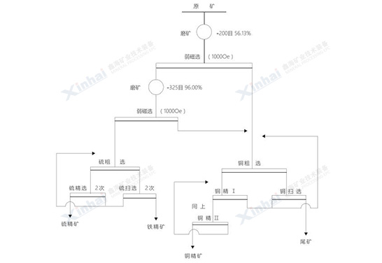  铁矿选矿试验流程