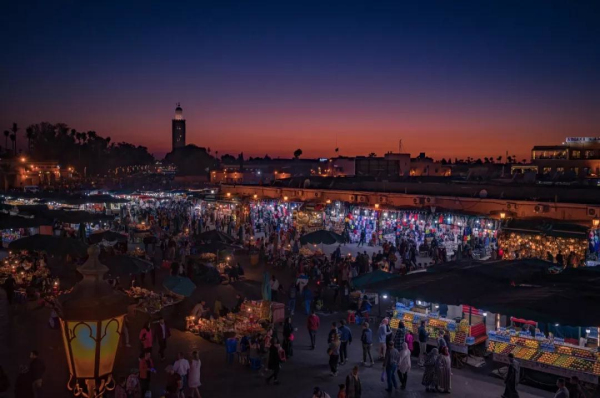 摩洛哥夜景